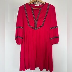 ba&sh 100% Viscose Tunic dress